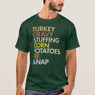 turkey thanksgiving food gift T-Shirt