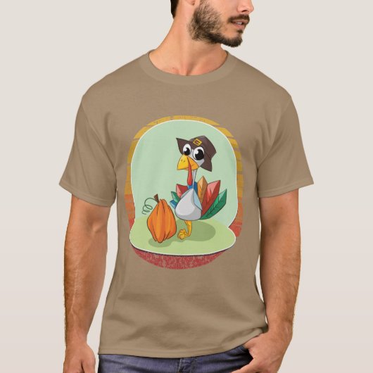 Turkey Thanksgiving Lovers Gift T-Shirt (Vorderseite)