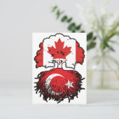 Turkey Turkish Canadian Canada Postkarte (Stehend Vorderseite)