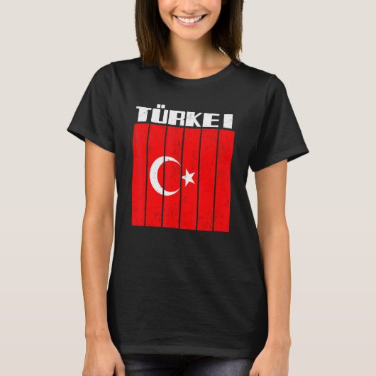 Turkey Türkiye Ankara Istanbul Turkish 3 T-Shirt (Vorderseite)