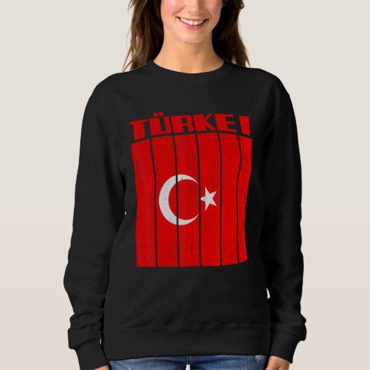 Turkey Türkiye Ankara Istanbul Turkish 5 Sweatshirt (Vorderseite)