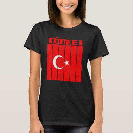 Turkey Türkiye Ankara Istanbul Turkish 5 T-Shirt (Vorderseite)