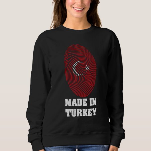 Turkey Türkiye Ankara Istanbul Turkish 6 Sweatshirt (Vorderseite)