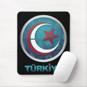 Turkey Turkiye Europe Asia Mousepad (Mit Mouse)