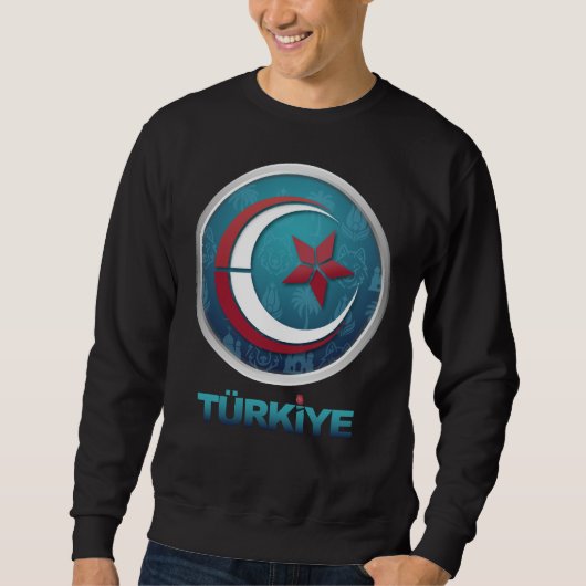 Turkey Turkiye Europe Asia Sweatshirt (Vorderseite)