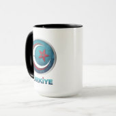 Turkey Turkiye Europe Asia Tasse (Vorderseite Links)