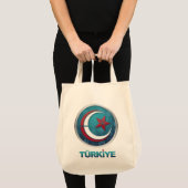 Turkey Turkiye Europe Asia Tragetasche (Vorderseite (Produkt))