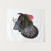 Turkey Wandteppich (Vorderseite (Horizontal))