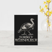 Turkey Whisperer Funny Hunting Gift For Men Women  Karte (Gelbe Blume)