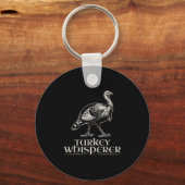 Turkey Whisperer Funny Hunting Gift For Men Women  Schlüsselanhänger (Vorderseite)
