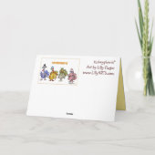 Turkeyphoria* Feiertagskarte (Rückseite)