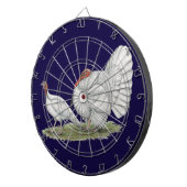 Turkeys White Holland Dartscheibe (Vorderseite rechts)