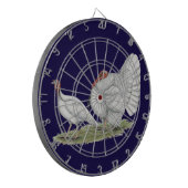 Turkeys White Holland Dartscheibe (Vorderseite Links)