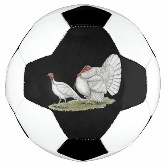 Turkeys White Holland Fußball (Vorderseite)