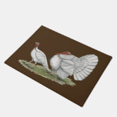 Turkeys White Holland Fußmatte (Schrägansicht)