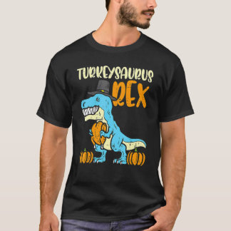 Turkeysaurus Rex Dino Türkei Kleinkind Boys Thanks T-Shirt