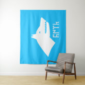 Turkic Gray Wolf - Gokturks Wandteppich (Beispiel)