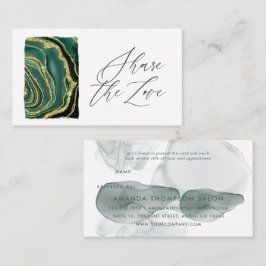 Türkis Agate Empfehlungskarte