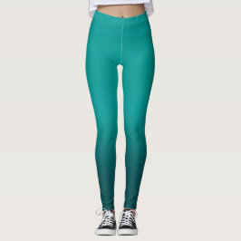 Türkis Aquamarin Leggings