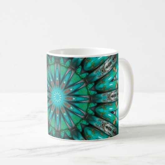 Türkis Art 1 Tasse (VorderseiteRechts)