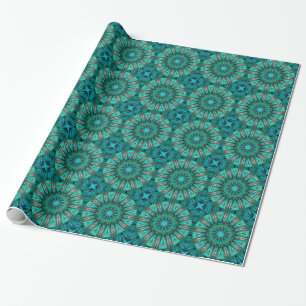 Türkis Art 1 Wrapping Paper Geschenkpapier