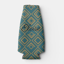 Türkis Art Déco Flaschenkühler