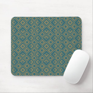 Türkis Art Déco Mousepad
