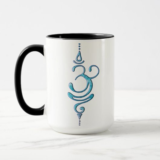 Türkis Atmen Tasse (Links)