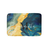 Türkis Badematte (Vorderseite)