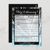 Türkis-Baumkommentarkarten Postkarte (Vorne/Hinten)