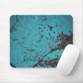 Türkis Blau Rostig Mousepad (Mit Mouse)