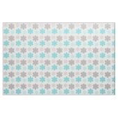 Türkis-Blauer Grau Stoff (Yard (91,4 cm))