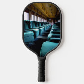 Türkis Blue Chairs Pickleball Schläger (Rückseite)