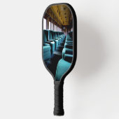 Türkis Blue Chairs Pickleball Schläger (Links)