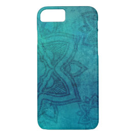 Türkis Blue Mandala Case-Mate iPhone Hülle