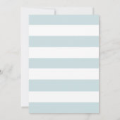 Türkis Blue Ocean Sandstrand Geburtstag Einladung (Rückseite)