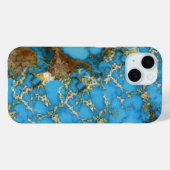 Türkis Blue Phone Case (Rückseite (Horizontal))