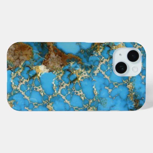 Türkis Blue Phone Case (Rückseite (Horizontal))