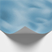 Türkis Blue Wedding Geschenkpapier (Ecke)