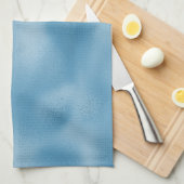 Türkis Blue Wedding Geschirrtuch (Viertel Falte)