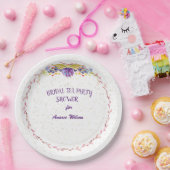 Türkis Bridal Tee Party Dusche Pappteller (Party)