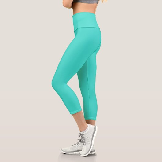 Türkis Capri Leggings (Links)