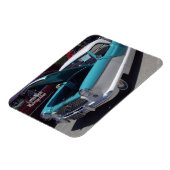 Türkis Classic Little Nash Metropolitan Magnet (Linke Seite)