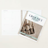 Türkis Crochet Planner Planer (Anzeige)