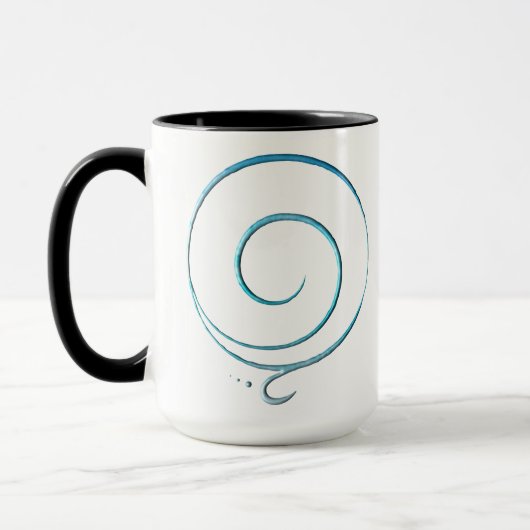 Türkis Dankbarkeit Tasse (Links)