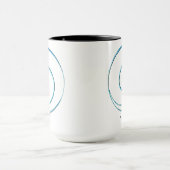Türkis Dankbarkeit Tasse (Zentrum)