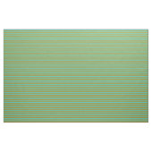 Türkis & Dark Goldenrod Linien Stoff (Yard (91,4 cm))