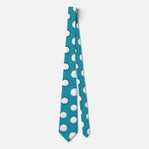 Türkis Dotted Mens Neck Tie