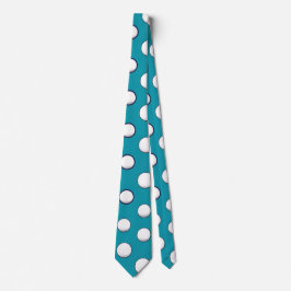 Türkis Dotted Mens Neck Tie Krawatte