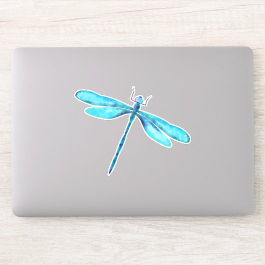 Türkis Dragonfly Custom - Vinyl Sticker schneiden (Computer)